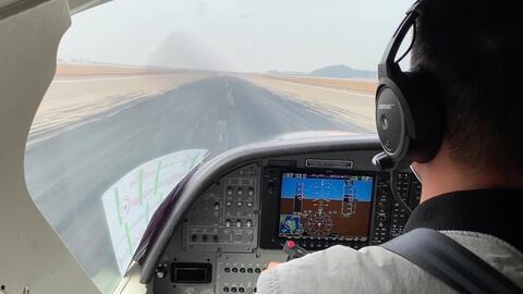 飞机驾驶舱起飞视频,揭秘飞机起飞全过程