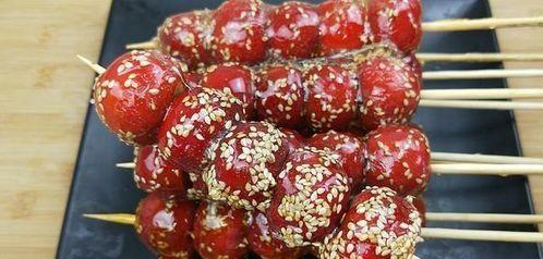 自己在家怎么做冰糖葫芦视频,简单易学，甜蜜满屋